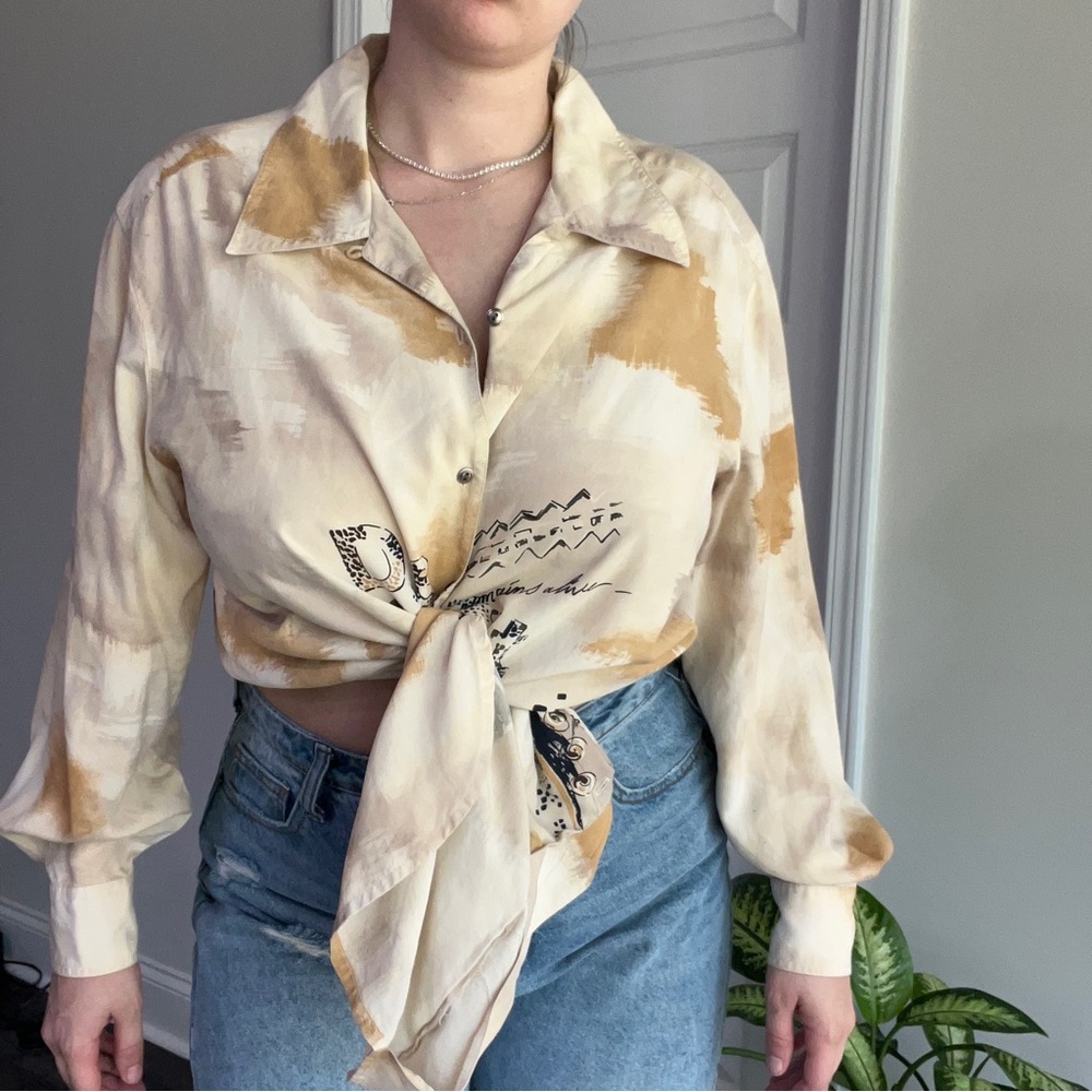 100% Silk Blouse